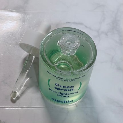 若芽ポアタイトニングセラム/suiskin/美容液を使ったクチコミ(2枚目)