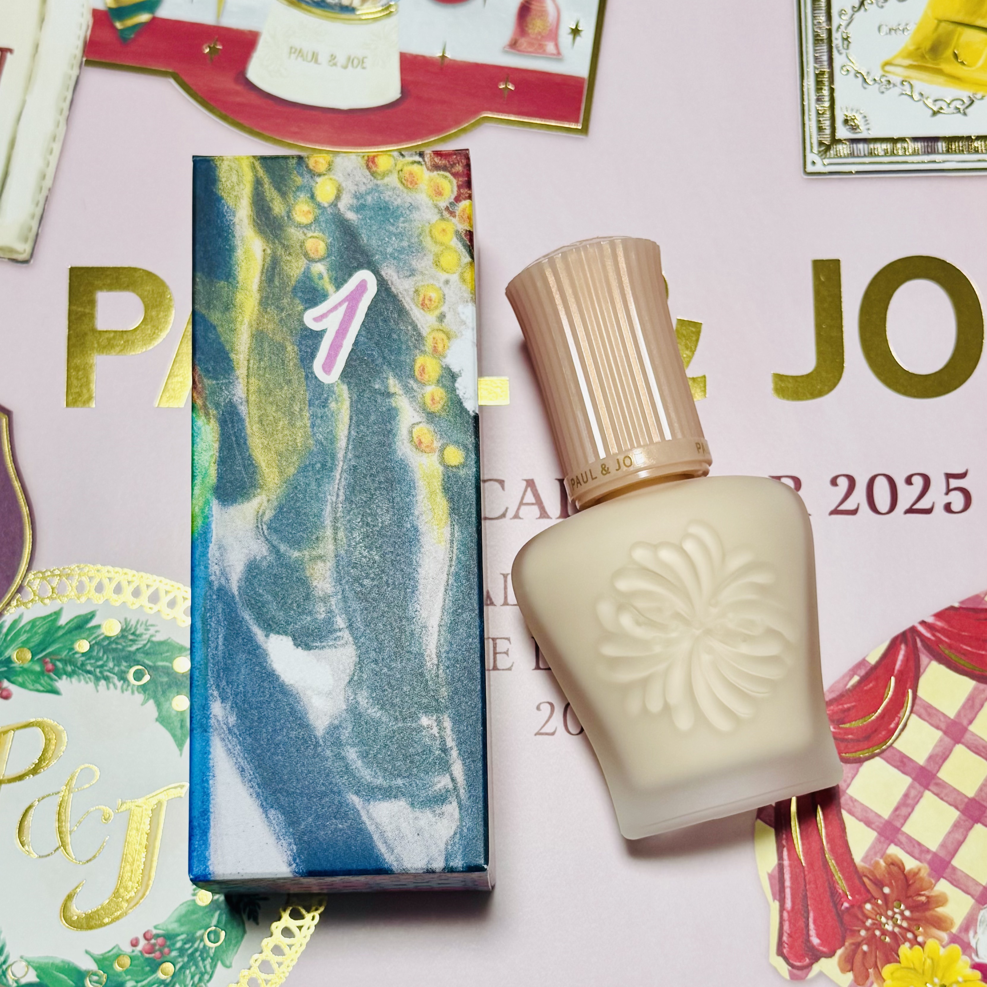 ポール&ジョーアドベントカレンダー2025/PAUL & JOE BEAUTE/メイクアップキットを使ったクチコミ（3枚目）