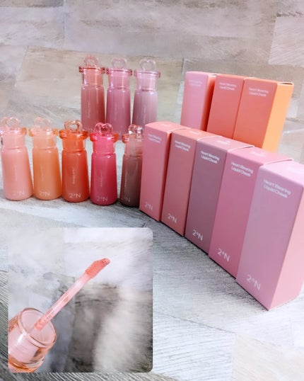 ハートウェアリングリキッドチーク/2aN/リキッドチークを使ったクチコミ(3枚目)