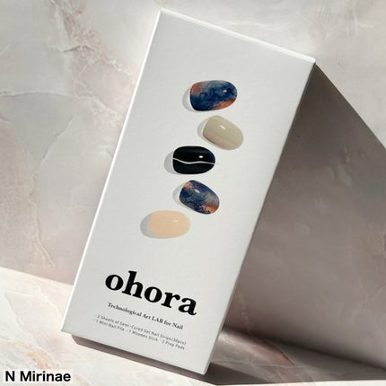 セミキュアジェルネイル(ハンド)/ohora/ネイルシールを使ったクチコミ(2枚目)