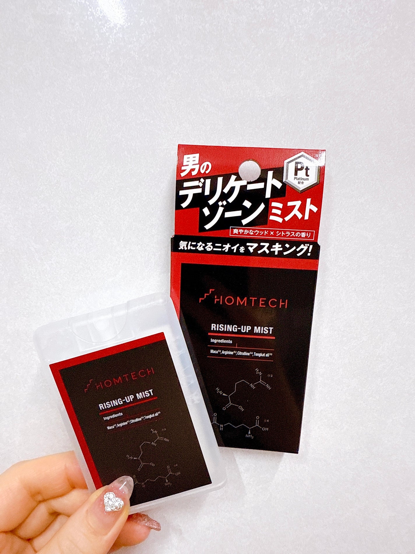 オムテック ライジングアップ ミスト/アンファー オムテック/デリケートゾーンケアを使ったクチコミ(2枚目)