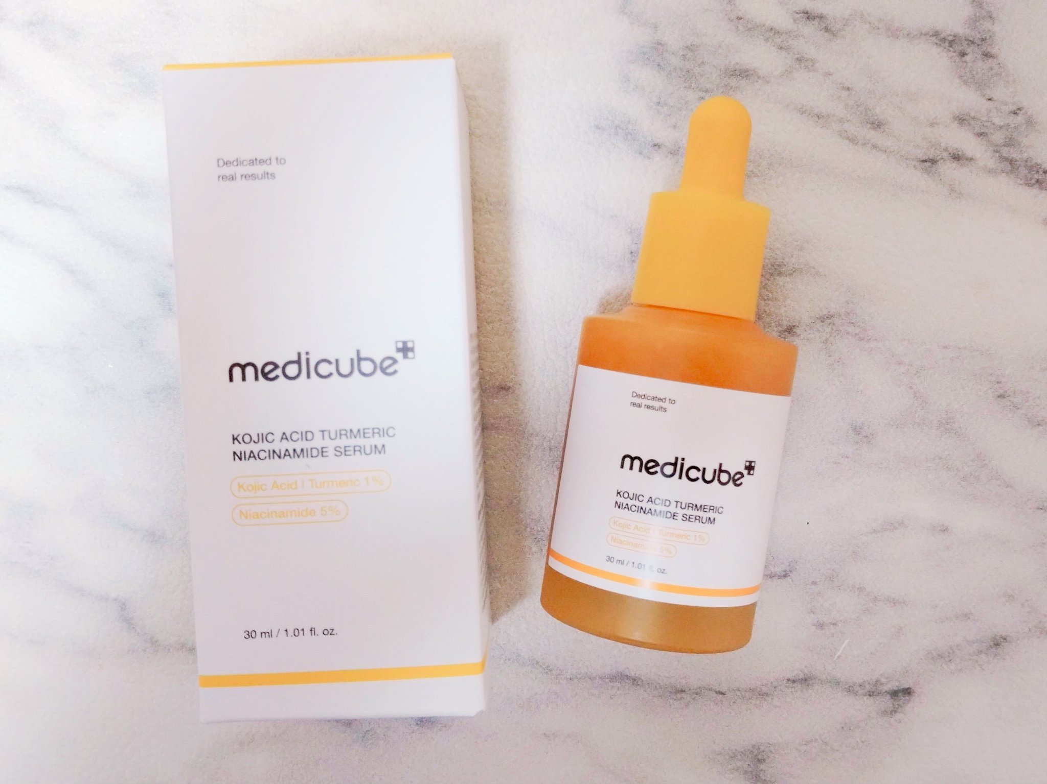 コウジ酸ビタナイアシンセラム/MEDICUBE/美容液を使ったクチコミ（1枚目）