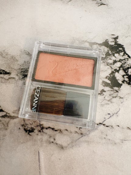 チークブラッシュ/CEZANNE/パウダーチークを使ったクチコミ(1枚目)