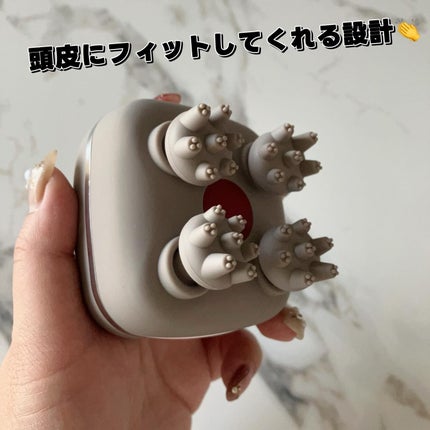 スカルプD ボーテ ビューティーヘッドスパ/アンファー(スカルプD)/スカルプブラシを使ったクチコミ(3枚目)