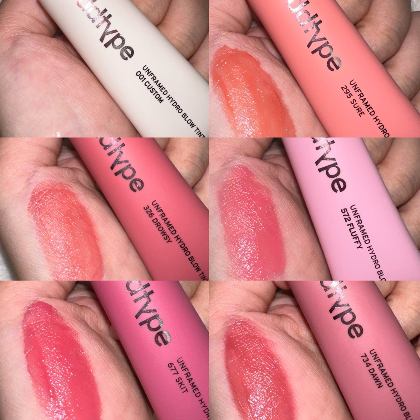 アンフレームドハイドロブロウティント/Oddtype/リップティントを使ったクチコミ(2枚目)