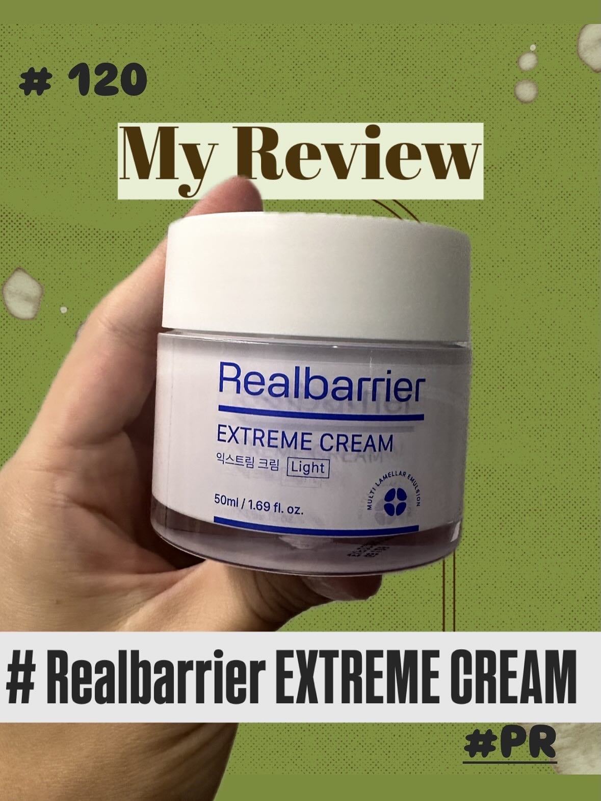 リアルバリア エクストリームクリーム オリジナル/Real Barrier/フェイスクリームを使ったクチコミ(1枚目)