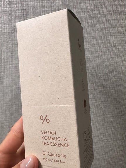 ヴィーガンコンブチャ ティー エッセンス/Dr.Ceuracle/オールインワン化粧品を使ったクチコミ(2枚目)