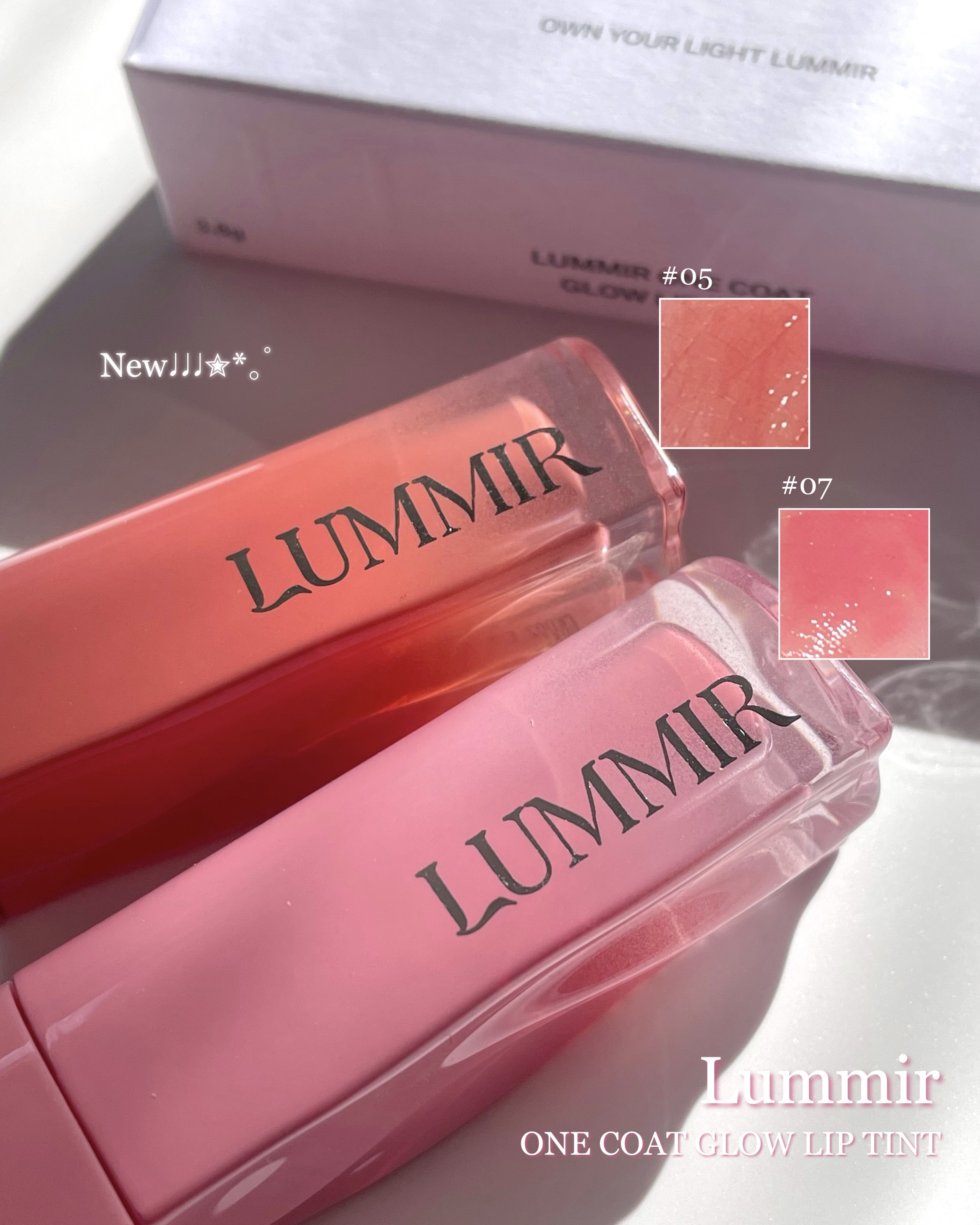 ONE COAT グロウティント/Lummir/リップティントを使ったクチコミ（1枚目）