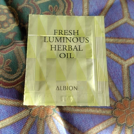 フレッシュハーバルオイル/ALBION/フェイスオイルを使ったクチコミ(1枚目)