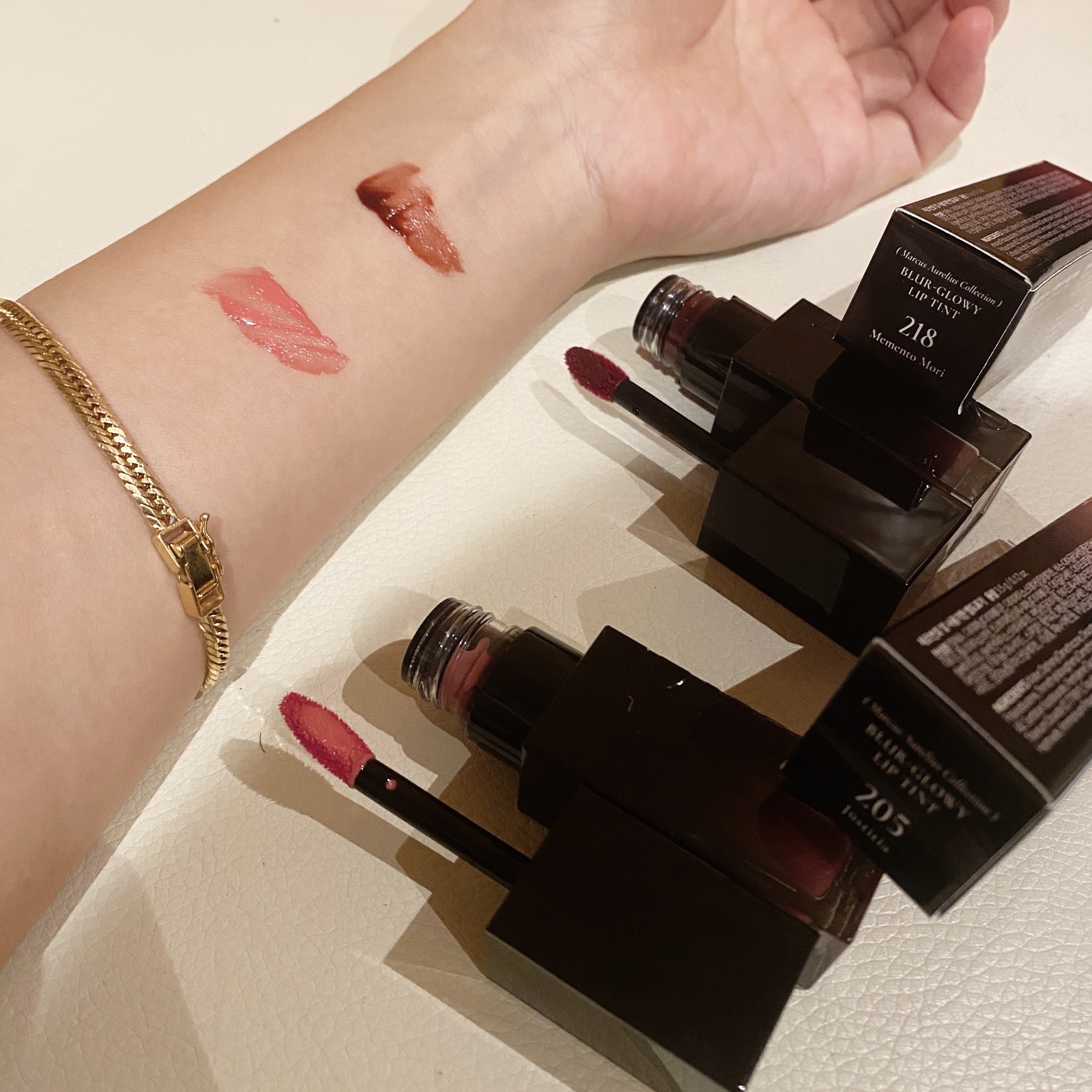 ブラーグロイリップティント/Dinto/リップティントを使ったクチコミ（2枚目）