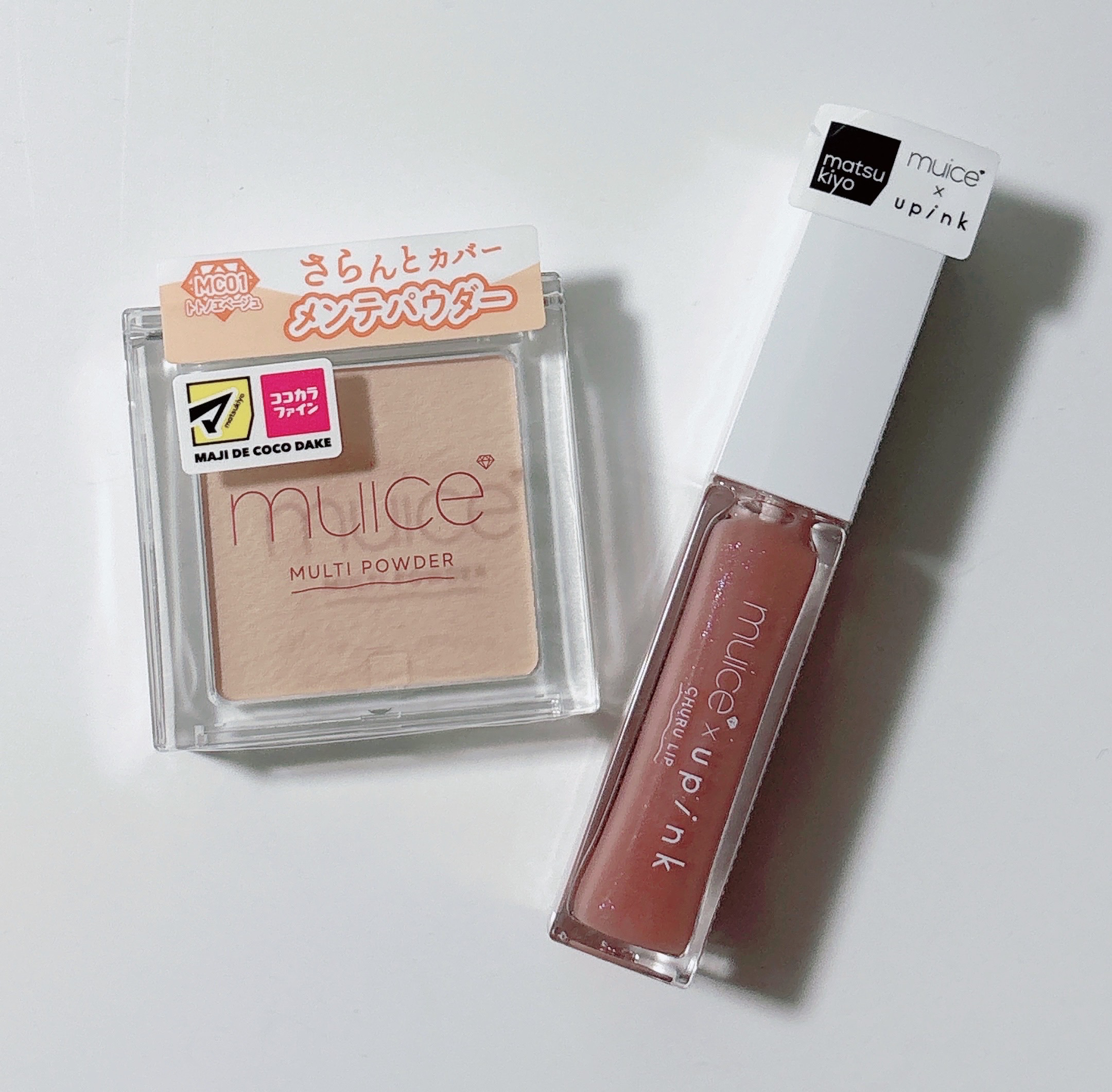 スポットメンテパウダー MC01 トトノエベージュ(限定)/muice/プレストパウダーを使ったクチコミ（1枚目）