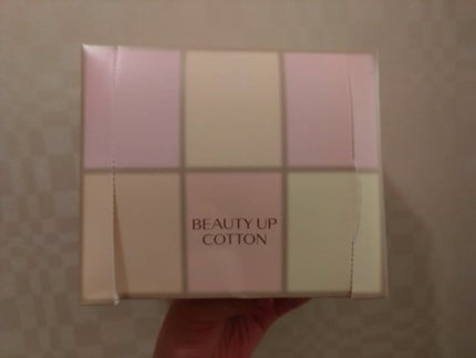 ビューティーアップコットン G/SHISEIDO/コットンを使ったクチコミ(1枚目)