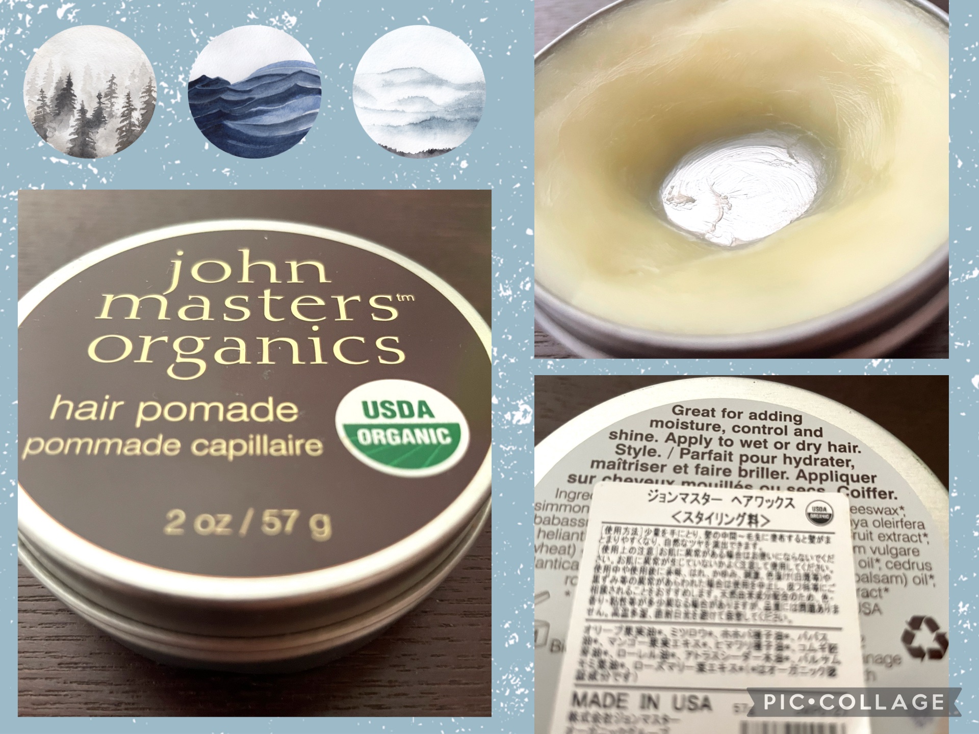 ヘアワックス/john masters organics/ハンドクリームを使ったクチコミ（1枚目）