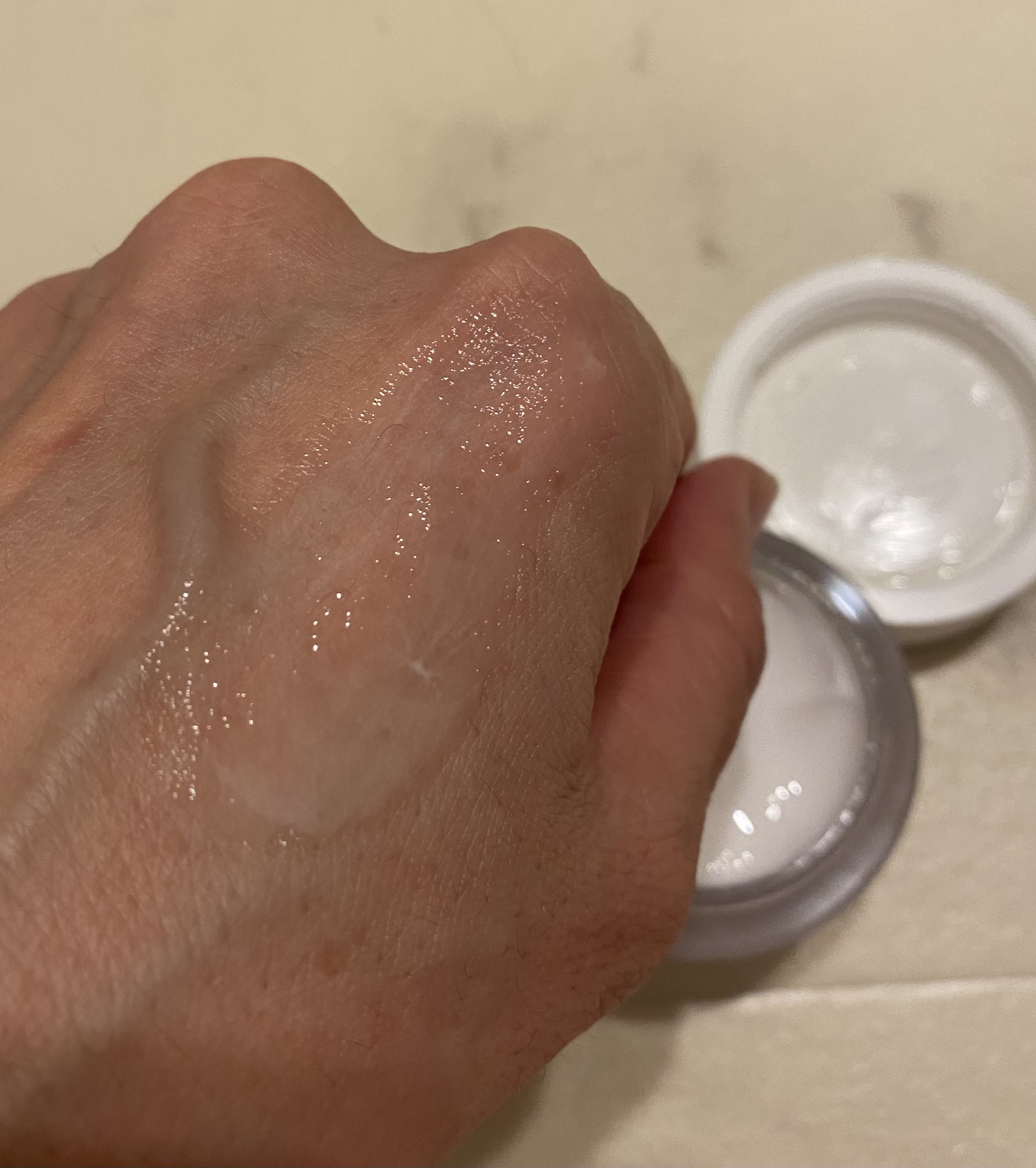 アクア チャージ 薬用 ミルキー クリーム/ESTEE LAUDER/フェイスクリームを使ったクチコミ（3枚目）