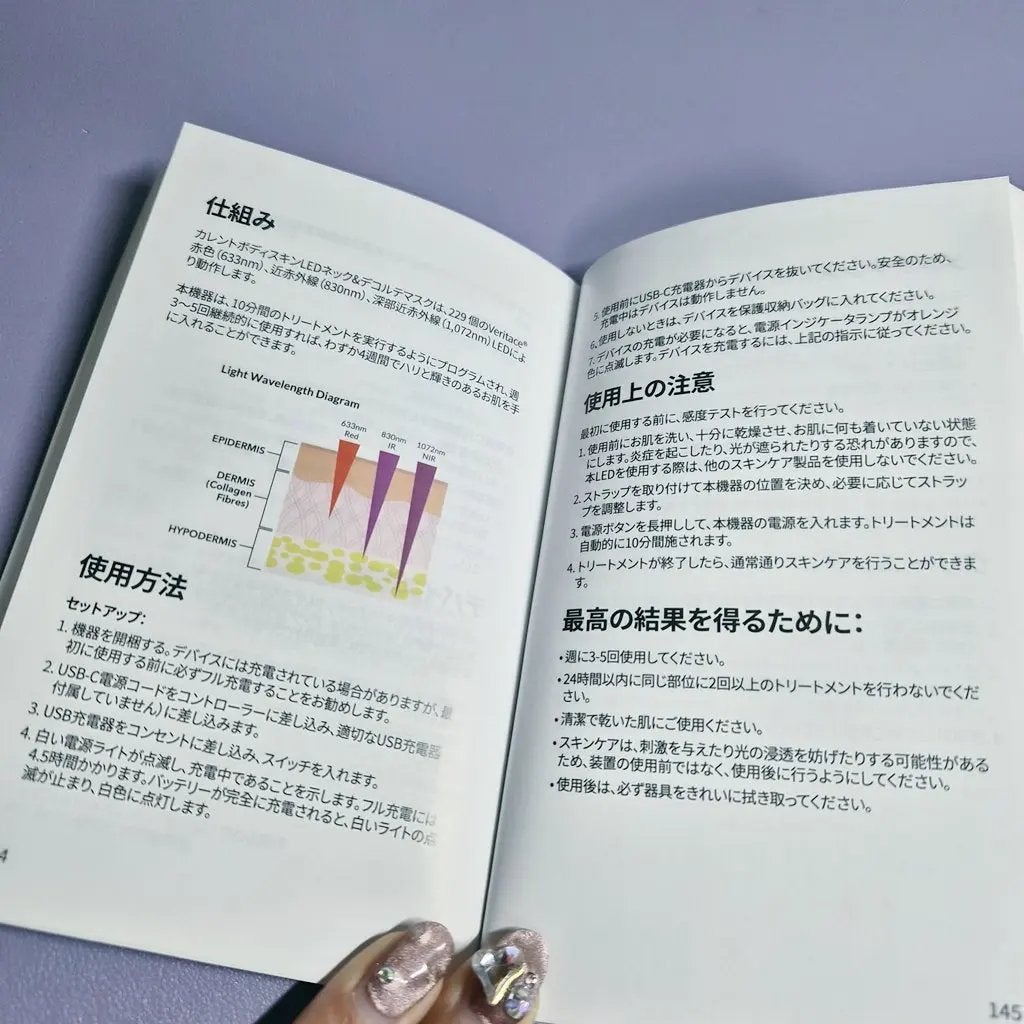 LEDネック&デコルテマスク シリーズ2/CurrentBody/美顔器・マッサージを使ったクチコミ(4枚目)