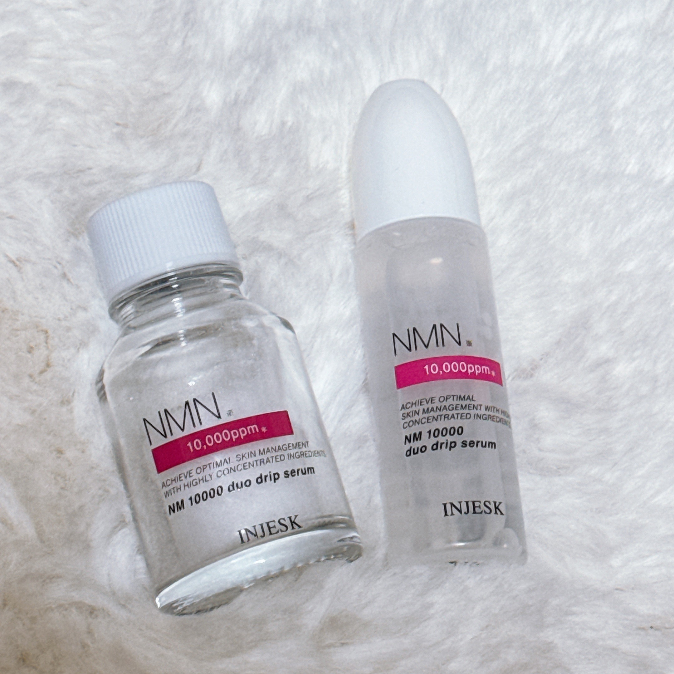 ｢NM 10000デュオドリップセラム｣を頂きました！

自宅で毎日"肌管理"
ふっくらとハリ、しっとりうるおいも
話題のNMN*をエビデンスある濃度でしっかり届ける**

ほんのりとろみのある美容液で肌になじみやすくて使いやすかったです✨