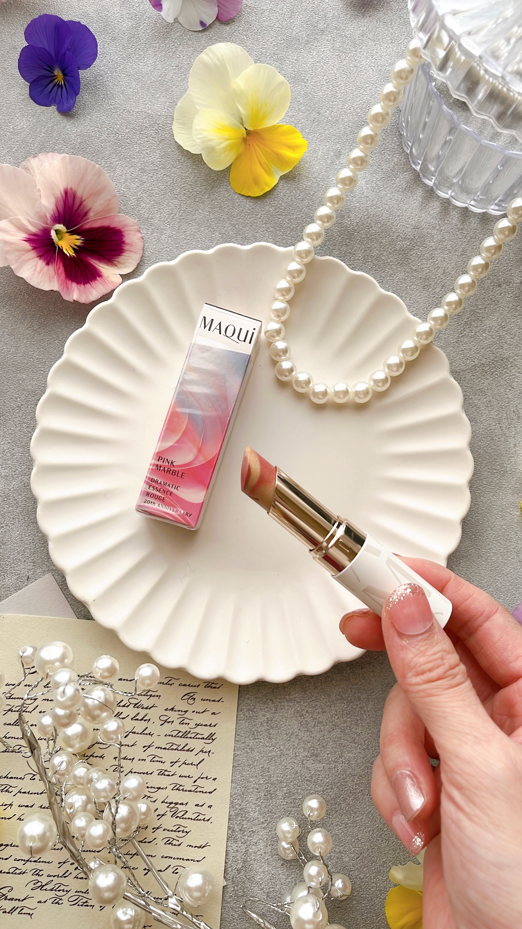 ドラマティックエッセンスルージュ/マキアージュ/口紅を使ったクチコミ（2枚目）