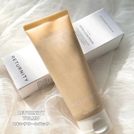 RETURNITY ユルム スキンクリーンパックのクチコミ「🌾自然由来成分で安心して使える多機能パック˖ ࣪⊹
▶RETURNITY /YULMUスキン.....」(1枚目)