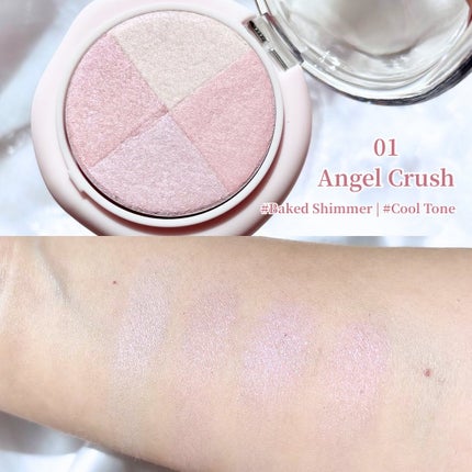 マルチクアッドシャドウ/dasique/パウダーアイシャドウを使ったクチコミ(2枚目)