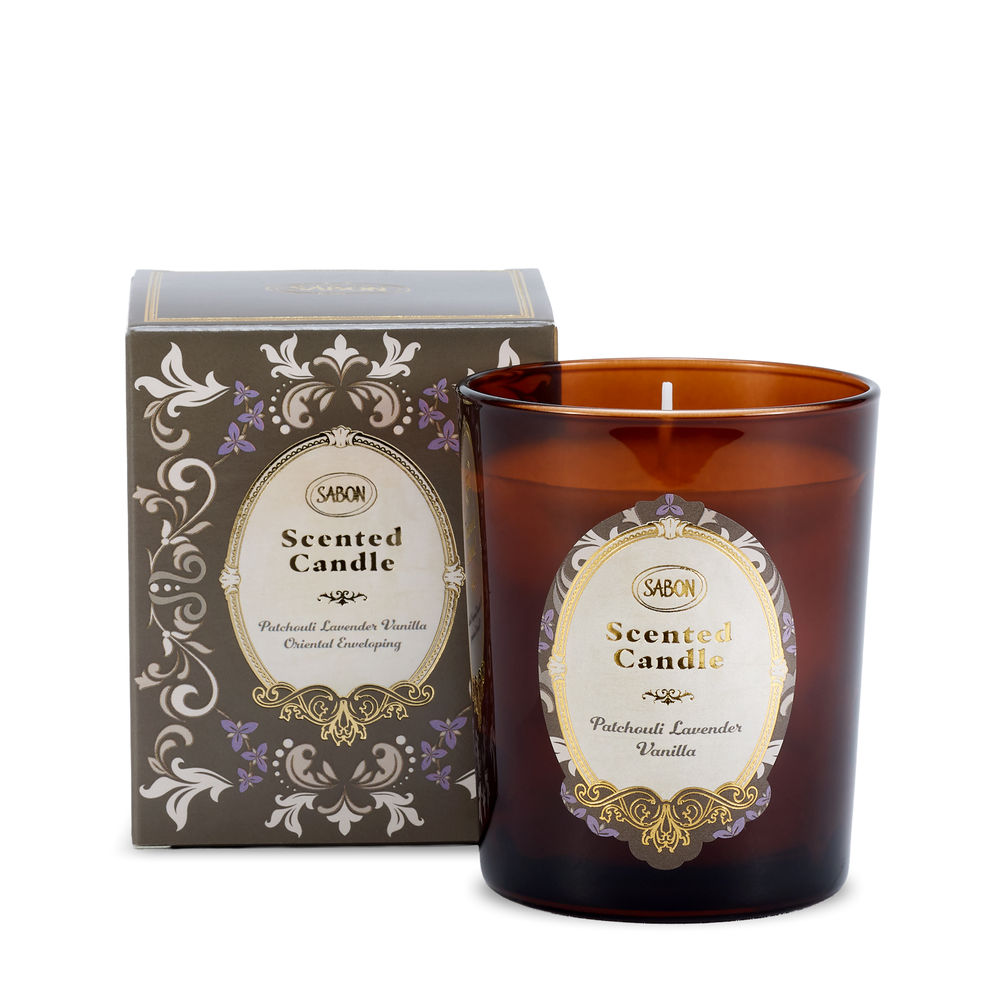 キャンドル パチュリ・ラベンダー・バニラ / SABON