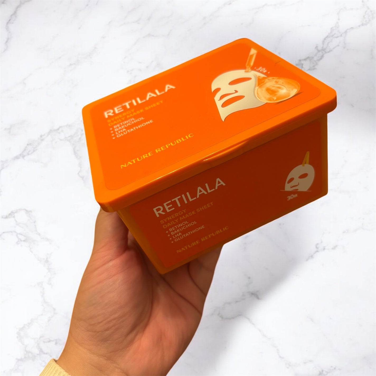 レチララ デイリーシートマスク/ネイチャーリパブリック/シートマスク・パックを使ったクチコミ(1枚目)