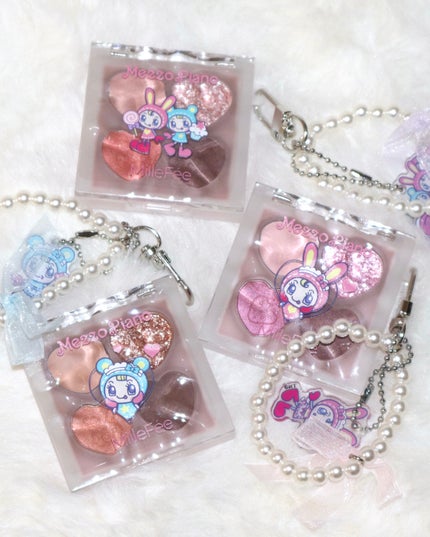 ぷくぷく涙袋パレット N03 スイートラベンダー(メゾピアノ限定デザイン)/MilleFée/アイシャドウパレットの画像