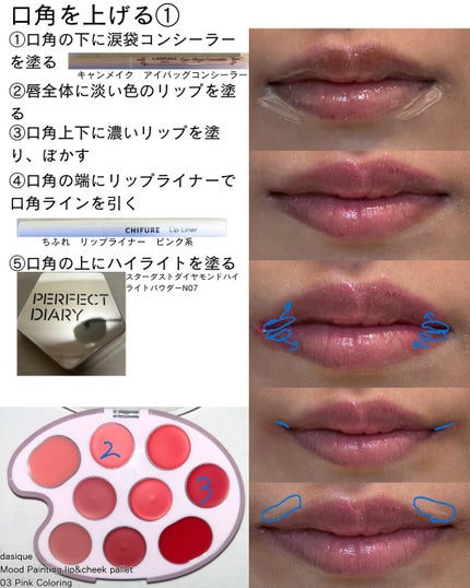 リップ ライナー/ちふれ/リップライナーを使ったクチコミ(2枚目)