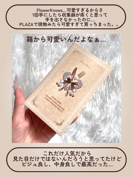 スウィーティーベア コレクション アイシャドウパレット/FlowerKnows/アイシャドウパレットを使ったクチコミ(2枚目)