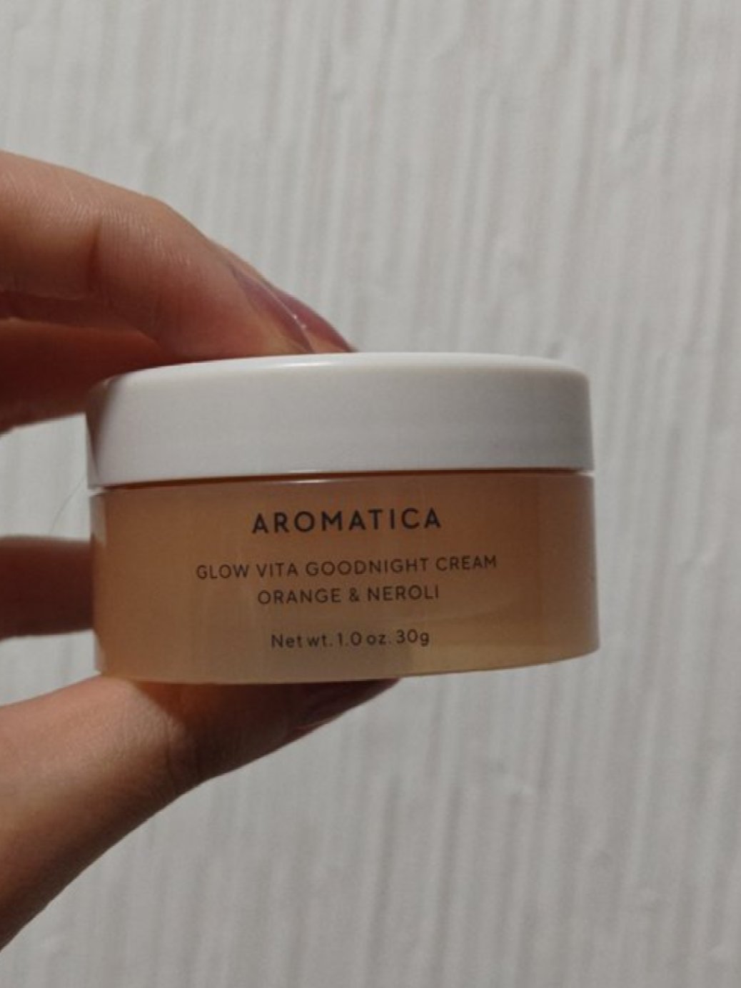 グロービタグットナイトクリーム/AROMATICA/フェイスクリームを使ったクチコミ（1枚目）