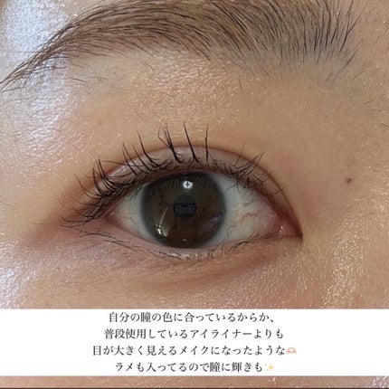 「密着アイライナー」クリームペンシル/デジャヴュ/ペンシルアイライナーを使ったクチコミ(6枚目)