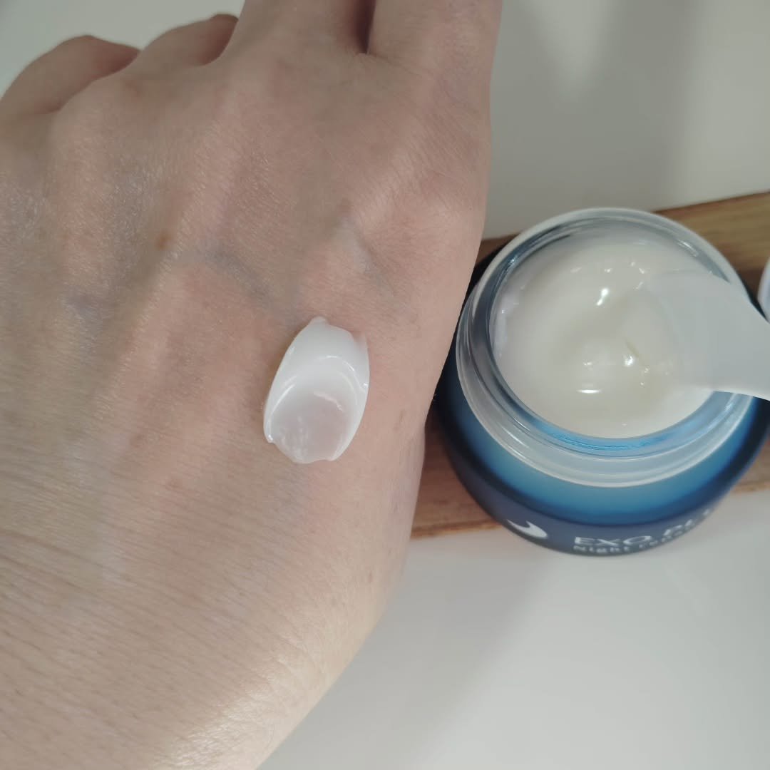 エクソプラスナイトクリーム/EXO PLUS++/フェイスクリームを使ったクチコミ（3枚目）