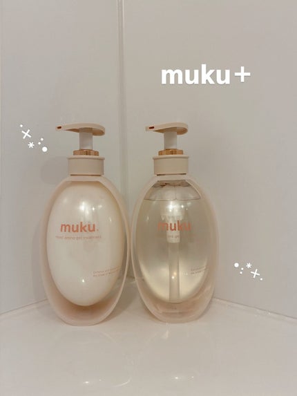 ムク+ モイスト アミノジェル シャンプー/ヘアトリートメント/muku+/市販シャンプーを使ったクチコミ(1枚目)