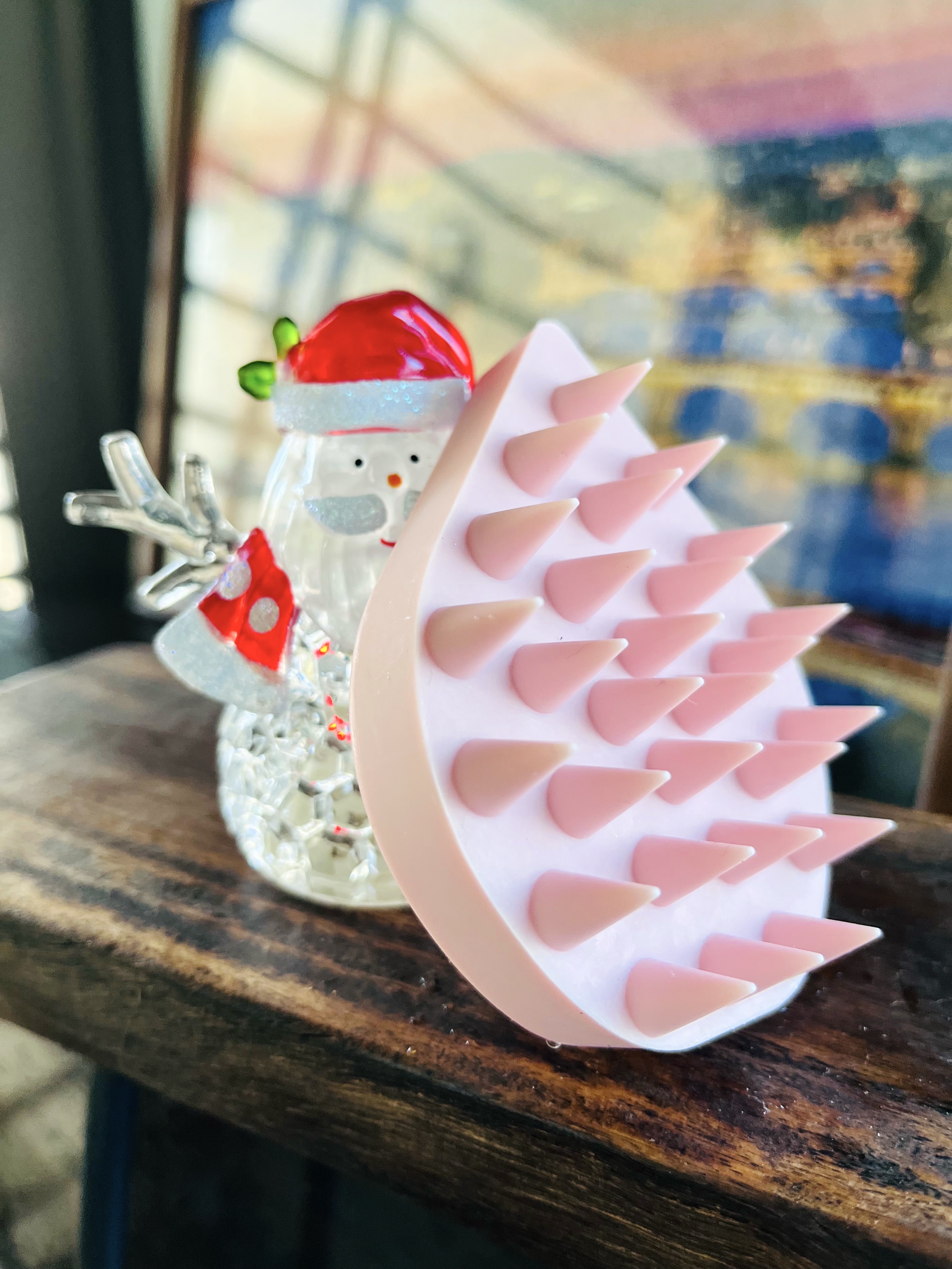 リラクシングマッサージブラシ マットピンク/エトヴォス/スカルプブラシを使ったクチコミ（2枚目）