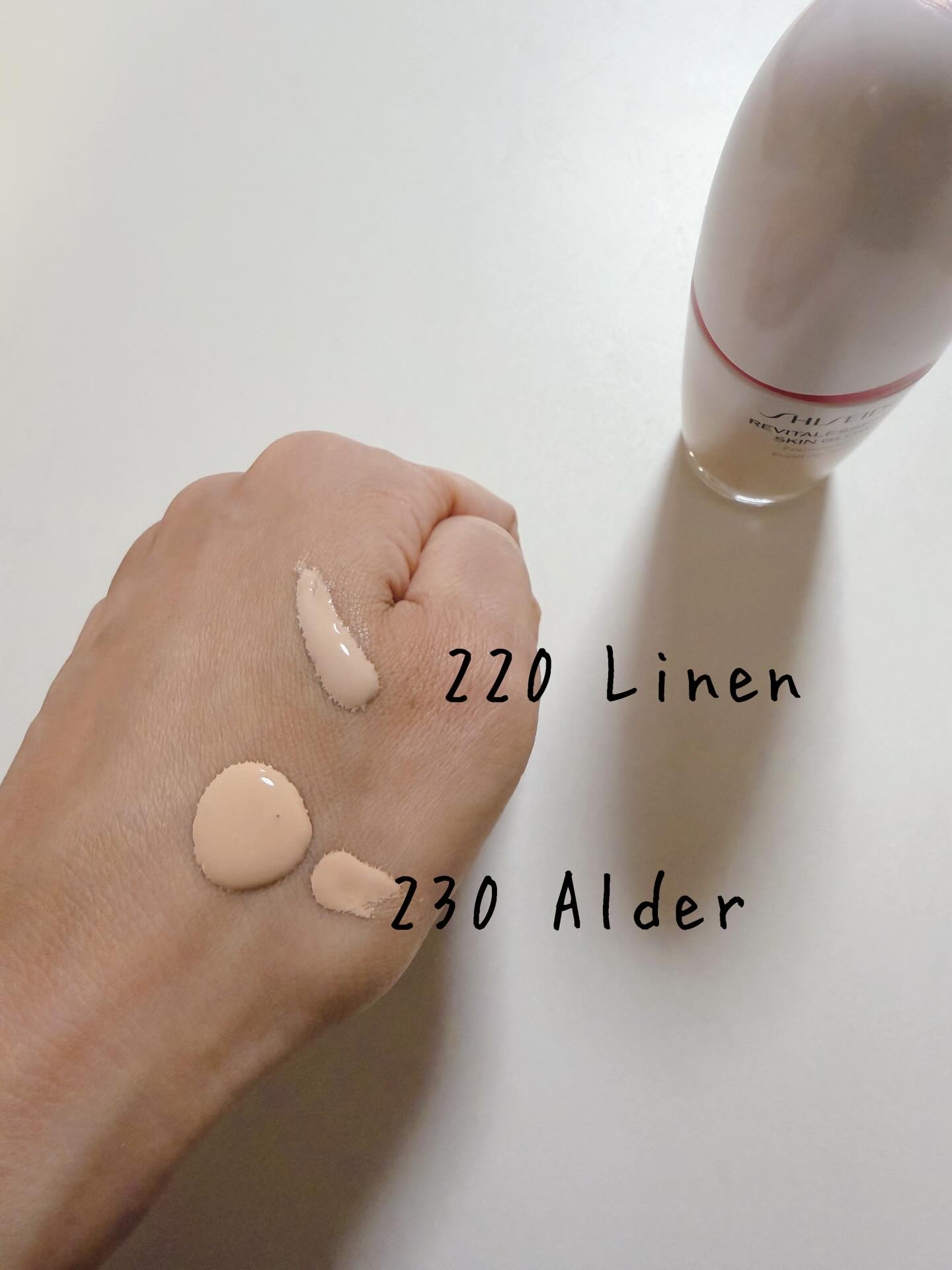 エッセンス スキングロウ ファンデーション 230 Alder/SHISEIDO/リキッドファンデーションを使ったクチコミ（3枚目）
