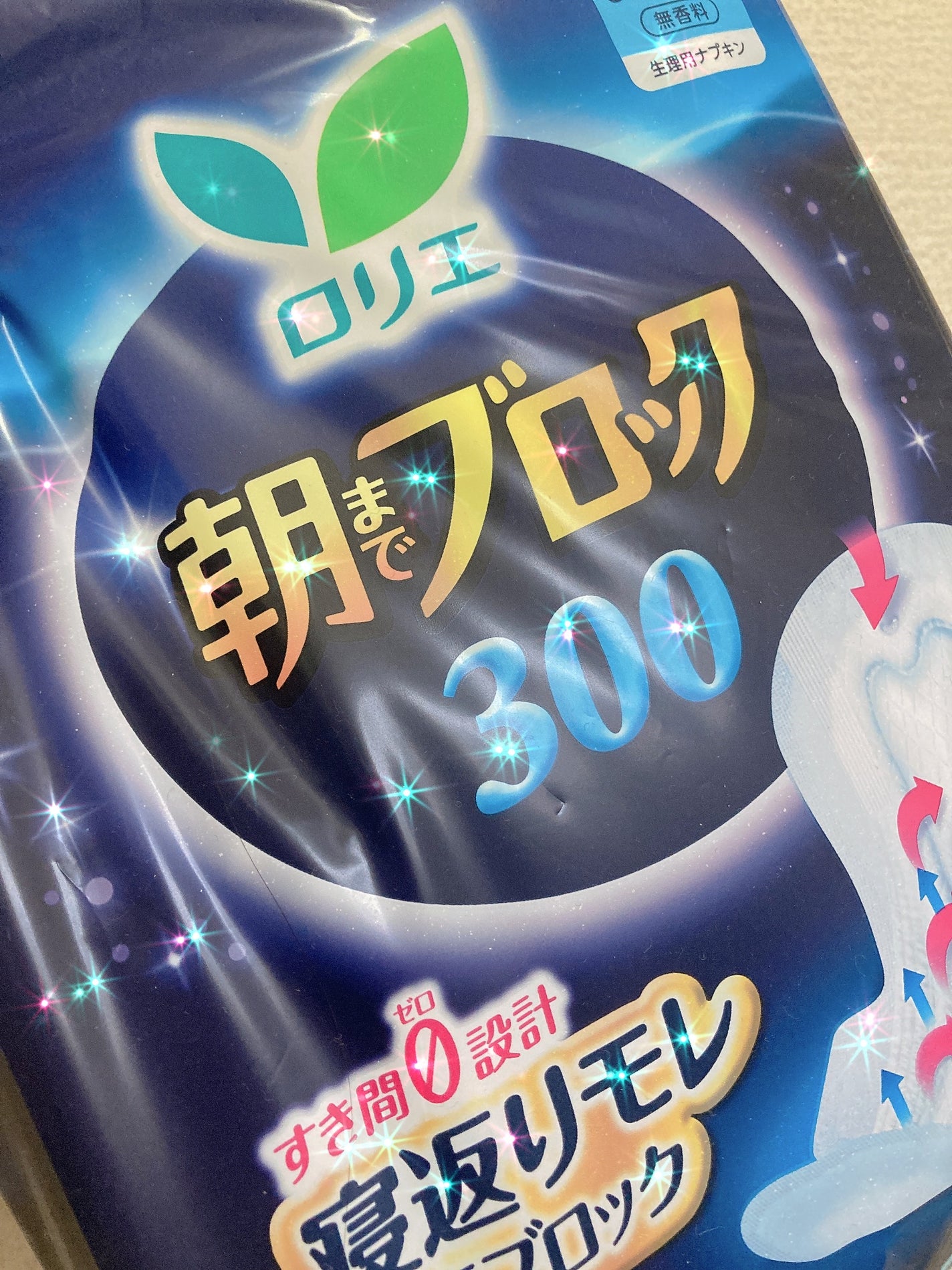 朝までブロック 安心ショーツタイプ(M-L 5コ入)/ロリエ/ナプキンを使ったクチコミ(1枚目)