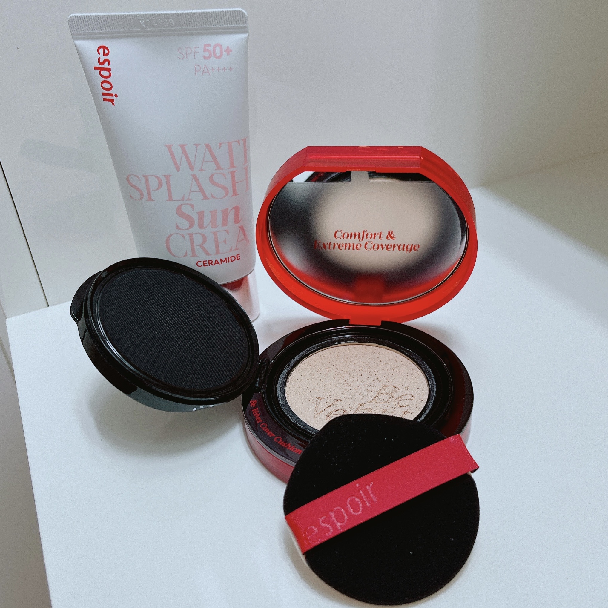 ウォータースプラッシュサンクリーム セラミド/espoir/日焼け止めクリームを使ったクチコミ（1枚目）