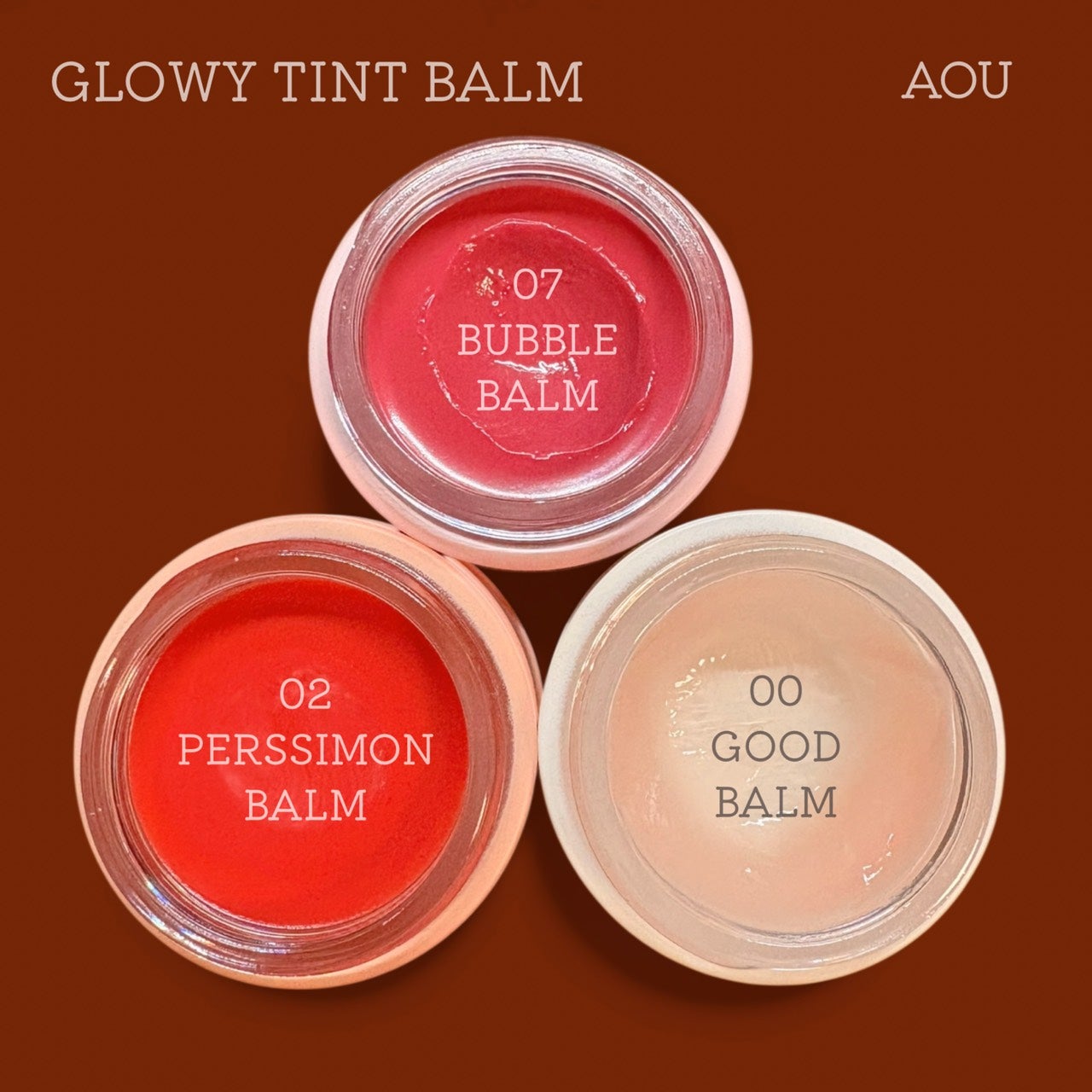 GLOWY TINT BALM/AOU/リップグロスを使ったクチコミ(2枚目)