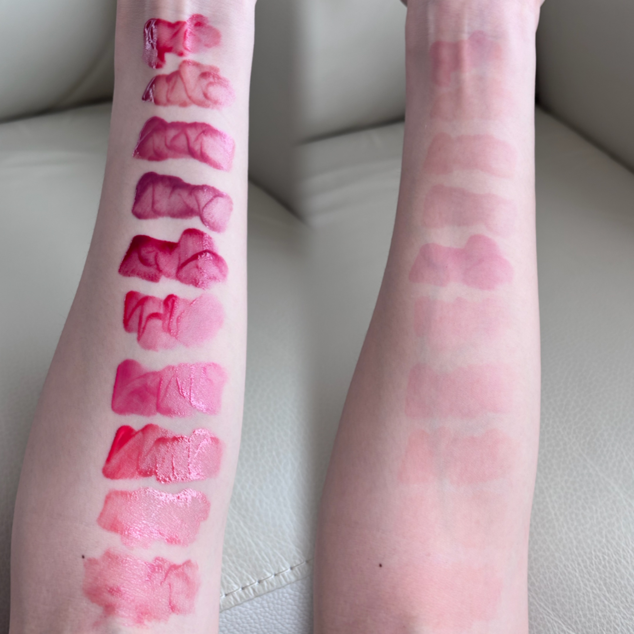 アイスドロップウォーターティント 06 ジューシーアザレア/kkotppang/リップティントを使ったクチコミ（3枚目）