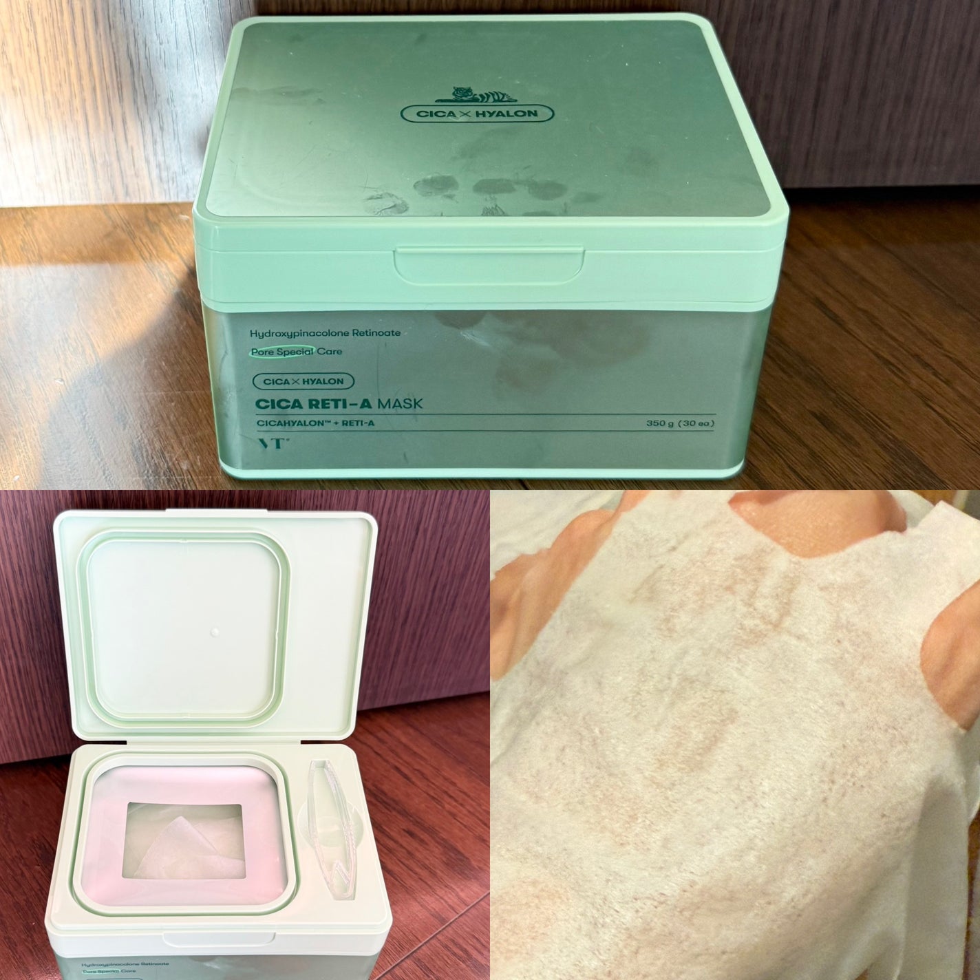 シカレチA マスク/VT/シートマスク・パックを使ったクチコミ(1枚目)