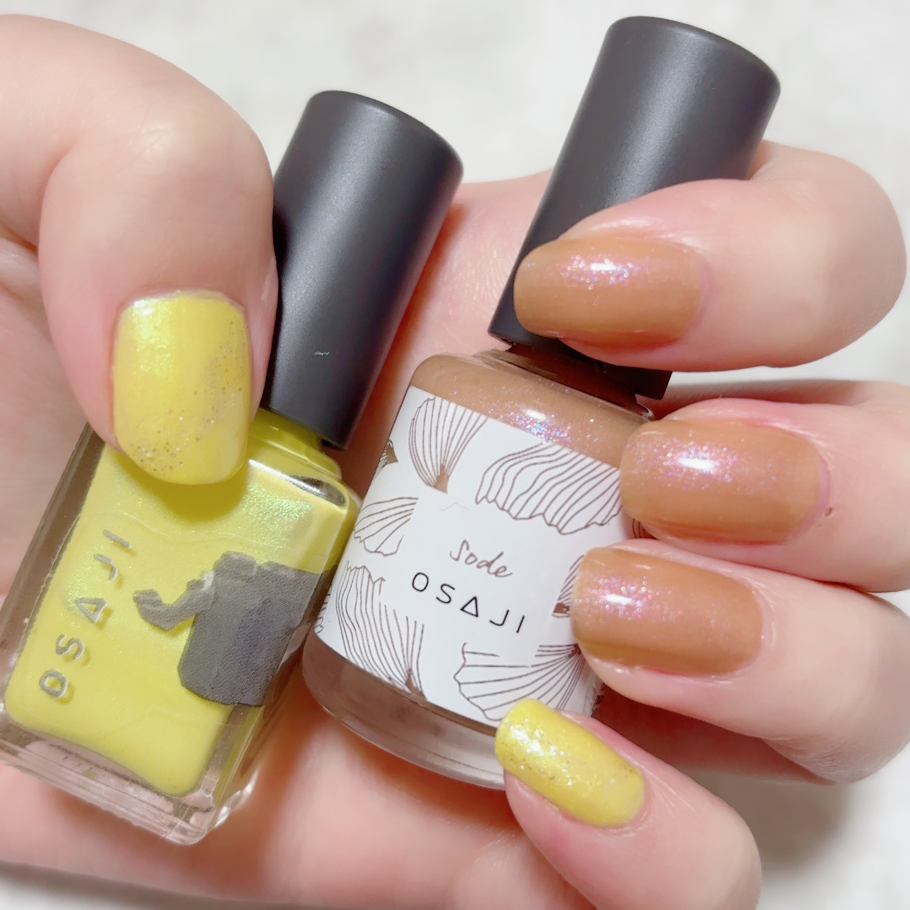 オサジ アップリフト ネイルカラー/OSAJI/マニキュアを使ったクチコミ（1枚目）