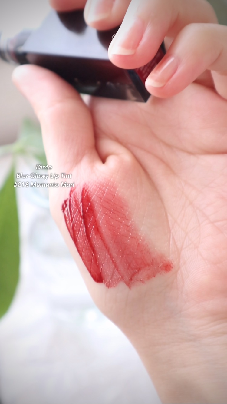 ブラーグロイリップティント/Dinto/リップティントを使ったクチコミ（2枚目）