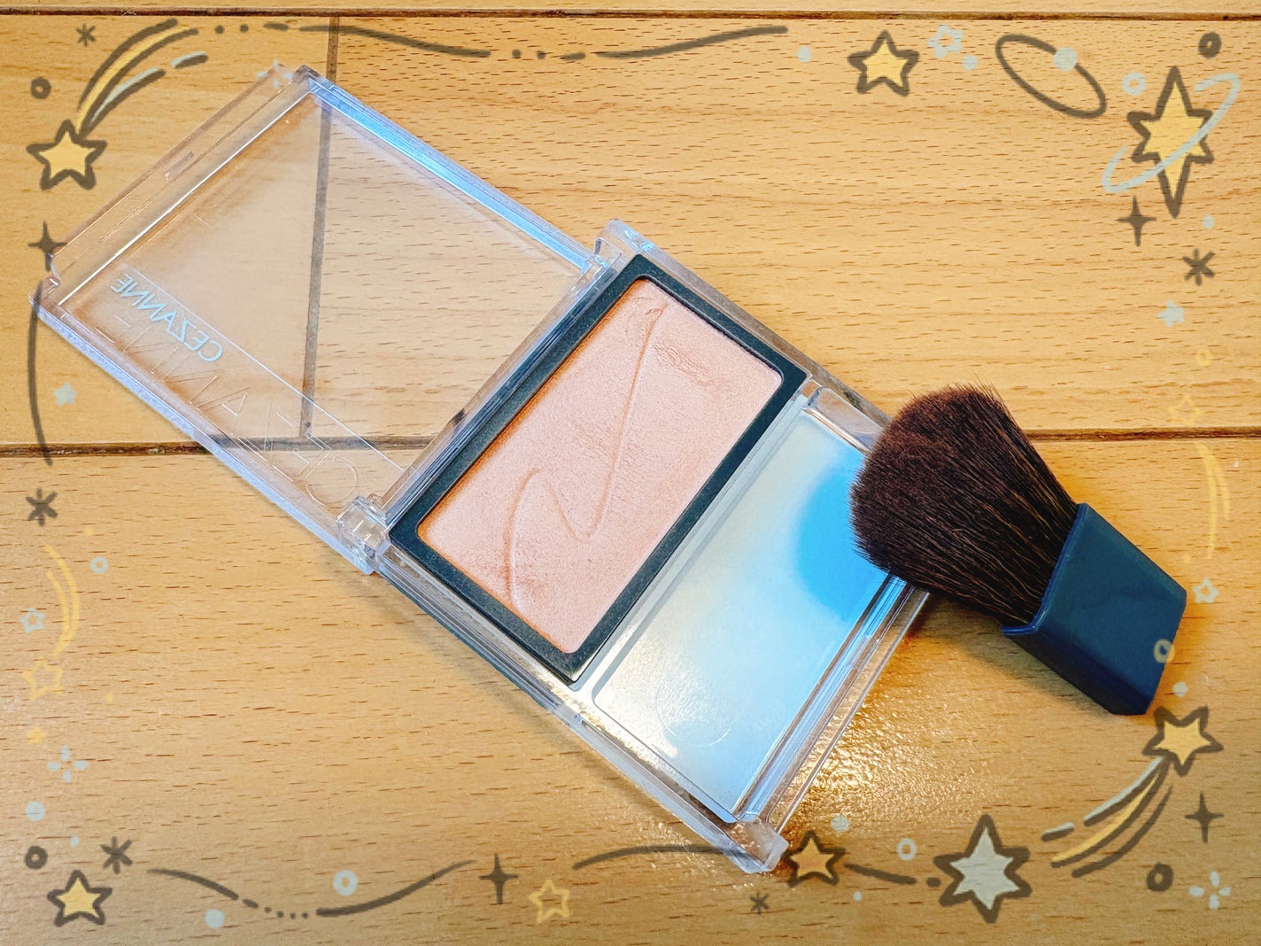 チークブラッシュ/CEZANNE/パウダーチークを使ったクチコミ(1枚目)