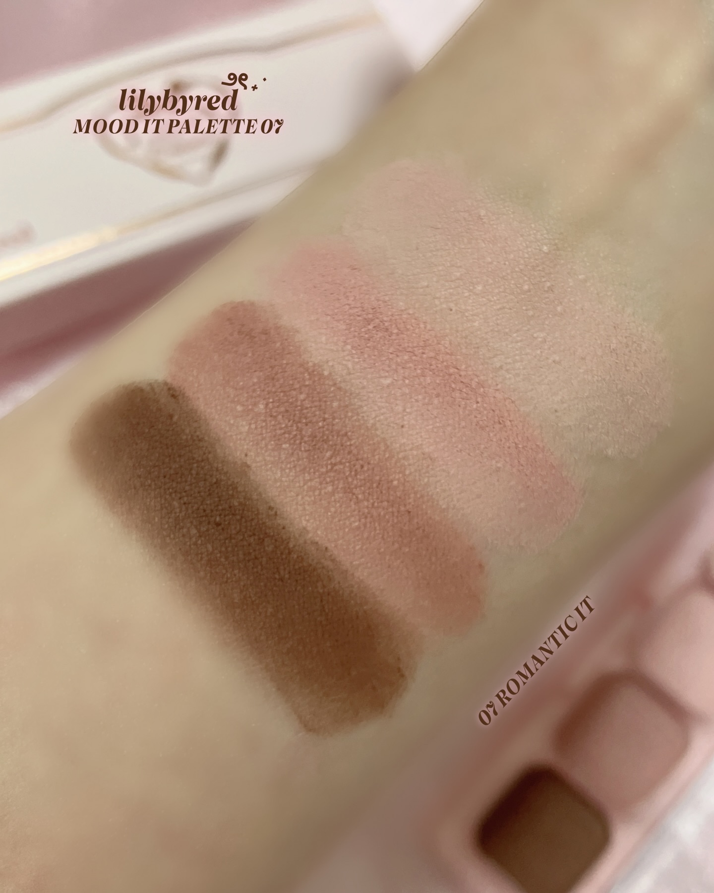 MOOD IT PALETTE/lilybyred/アイシャドウパレットを使ったクチコミ（3枚目）