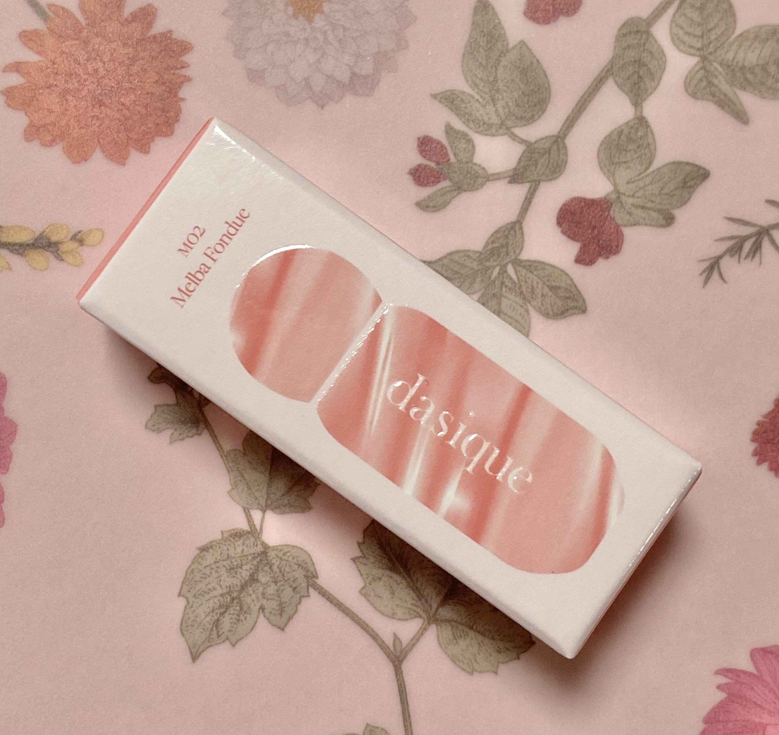 ジューシーデューイグロウティント 02 メルバフォンデュ(ミニ) /dasique/リップティントを使ったクチコミ（1枚目）