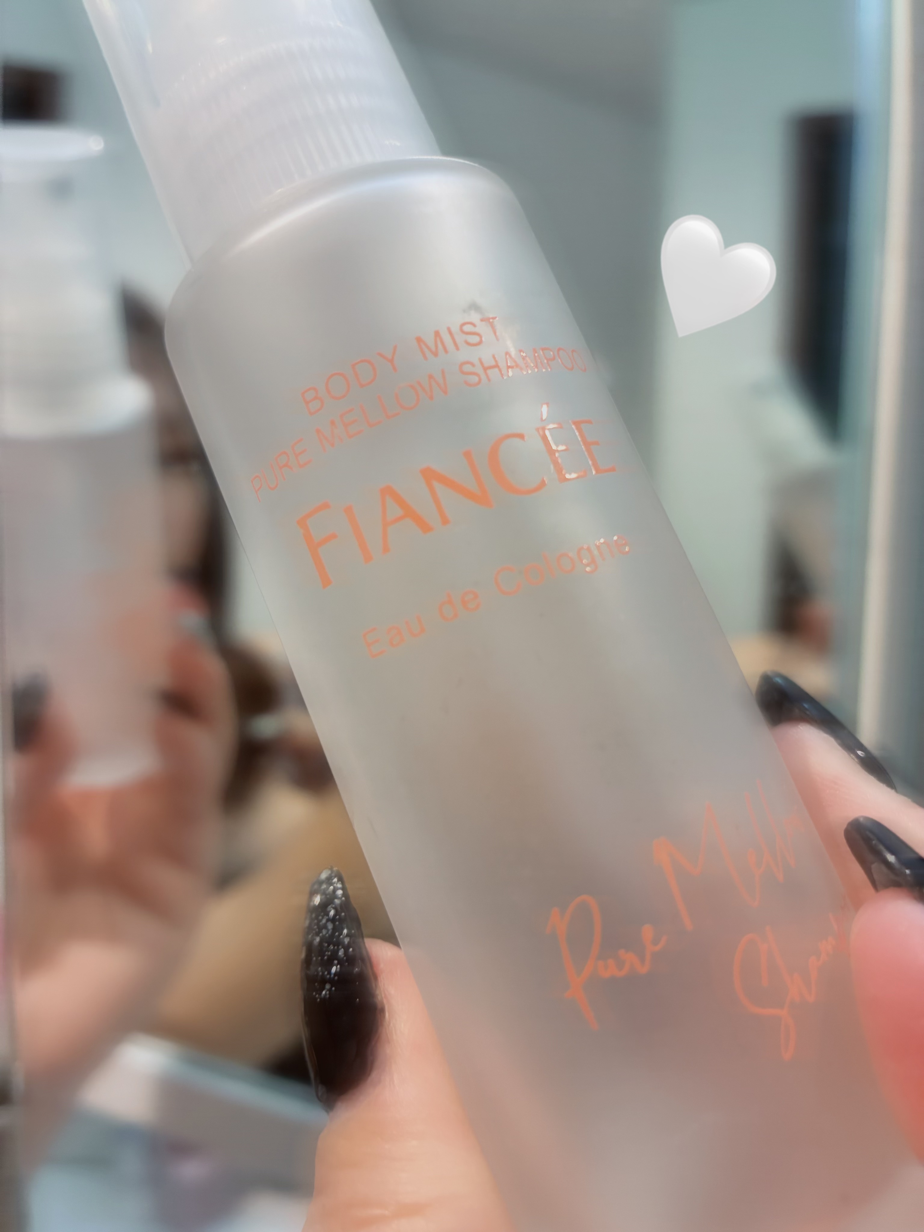 ボディミスト ピュアメロウシャンプー		/フィアンセ/香水(レディース)を使ったクチコミ（1枚目）