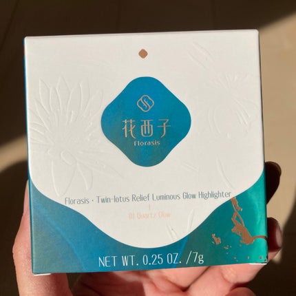 双蓮彫刻ハイライト 01 クォーツ/花西子/パウダーハイライトの画像