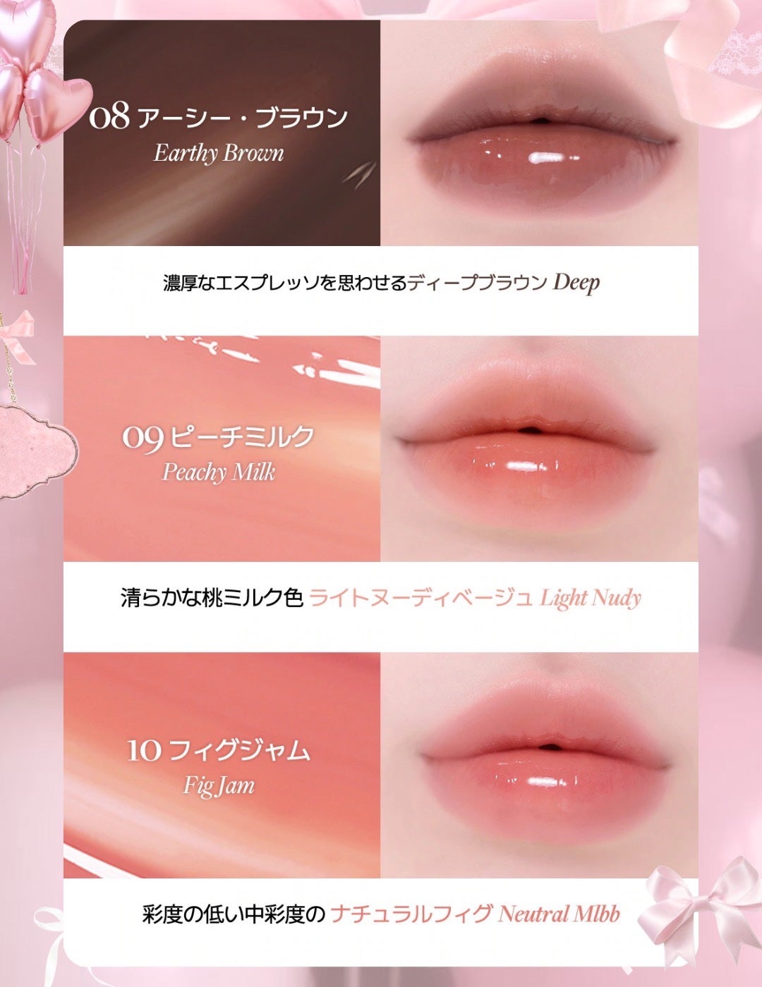 ドットオンムードワンウェイグロイティント/Heart Percent/リップティントを使ったクチコミ(8枚目)