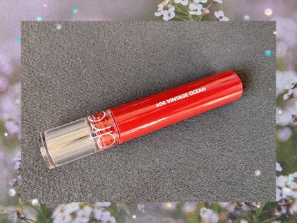 グラスティングウォーターティント/rom&nd/リップティントを使ったクチコミ(1枚目)