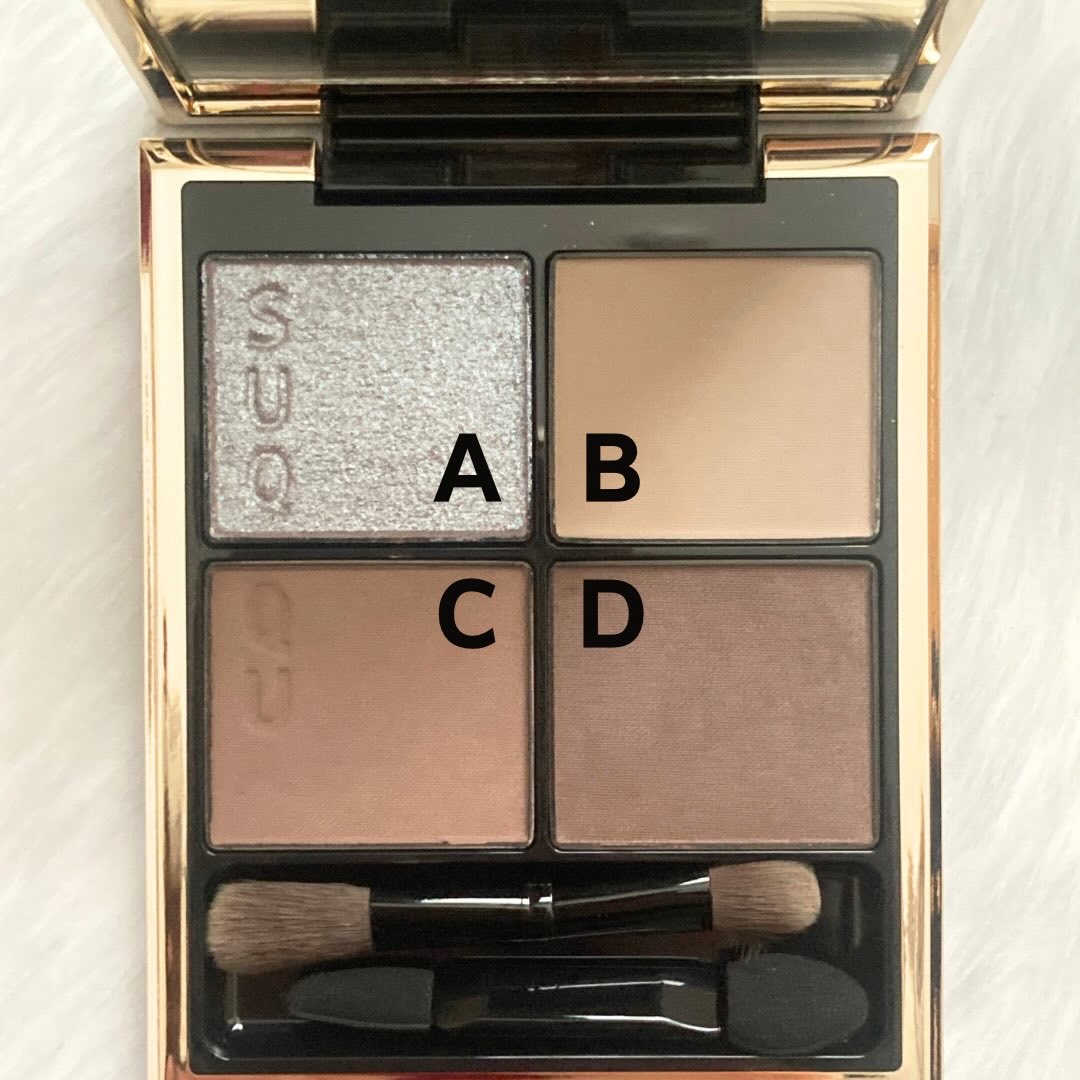 シグニチャー カラー アイズ S03 霜来 -SOURAI　[限定色]/SUQQU/アイシャドウパレットを使ったクチコミ（3枚目）