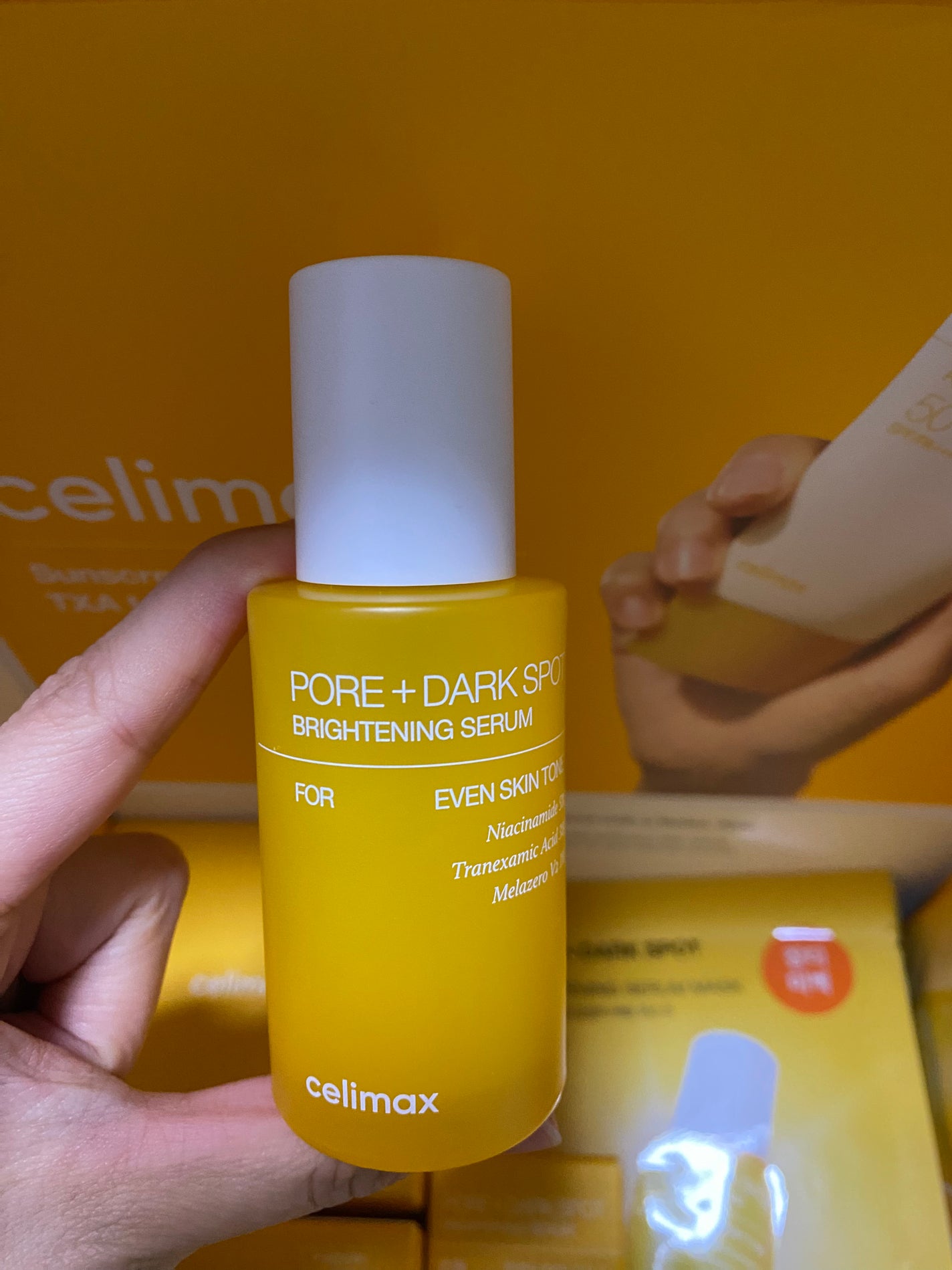 ポア ブライトニング シミケアセラム/celimax/美容液を使ったクチコミ(1枚目)